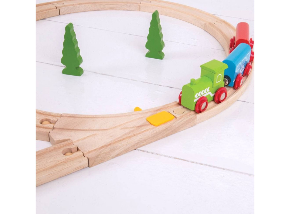 Bigjigs Rail Prehadzovacia výhybka 2 ks