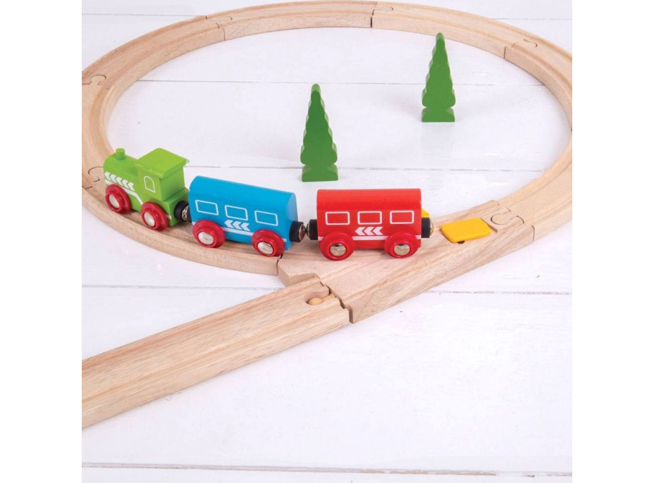 Bigjigs Rail Prehadzovacia výhybka 2 ks