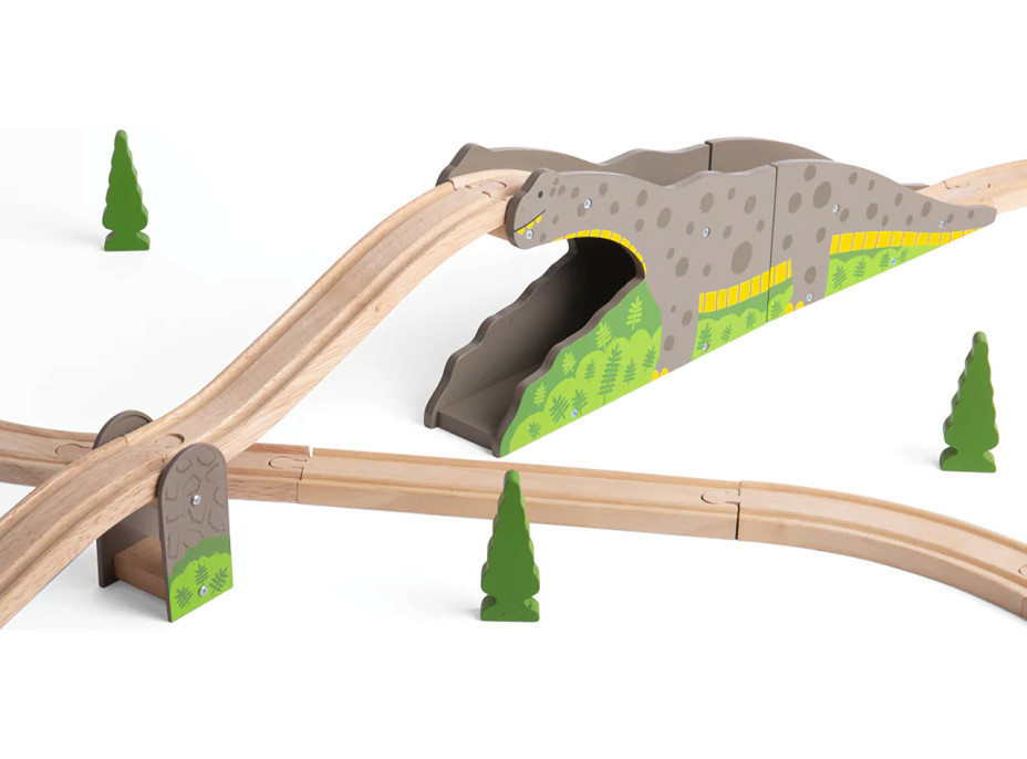 Bigjigs Rail Dinosaurie most