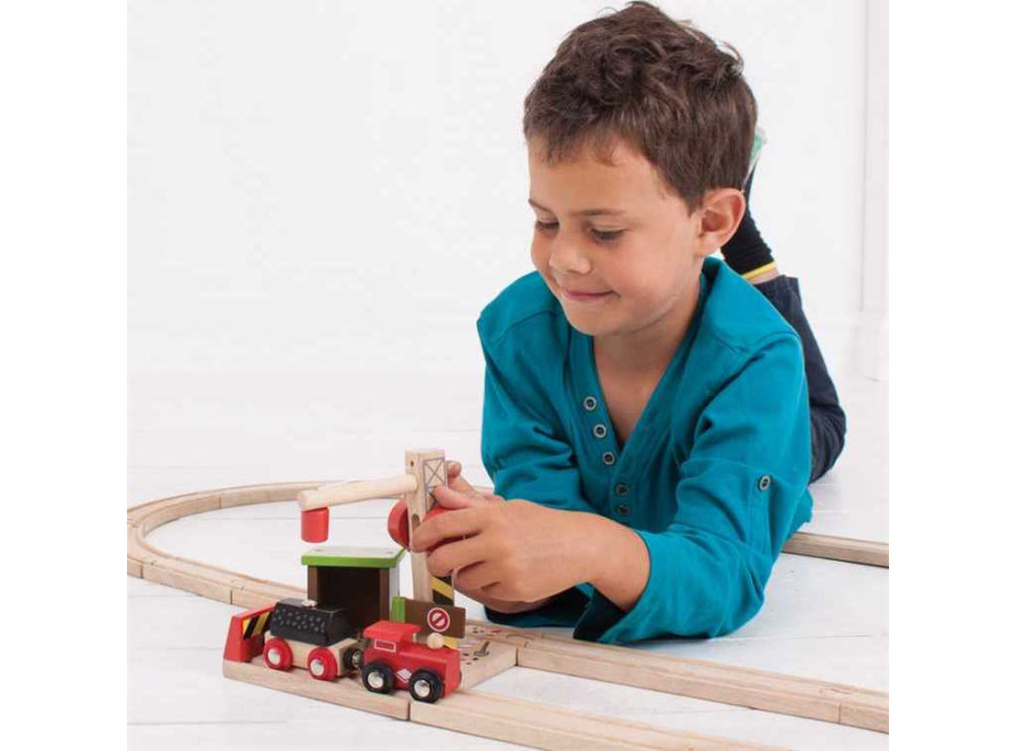 Bigjigs Rail Uhoľná baňa so žeriavom