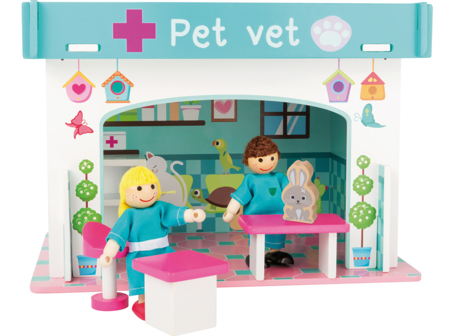 small foot Veterinárna klinika s príslušenstvom