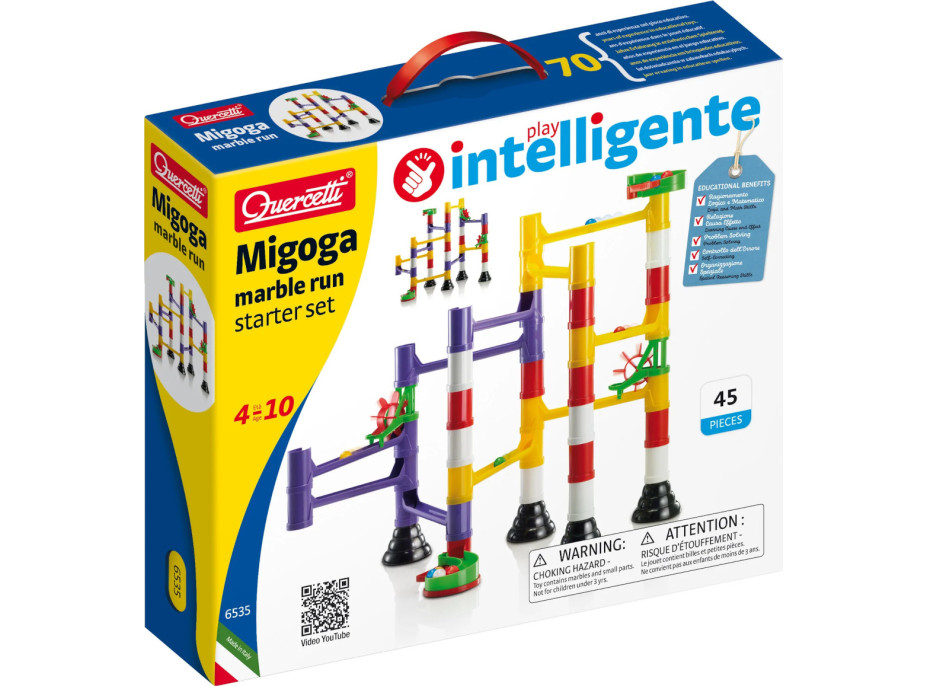 Quercetti Migoga Marble Run Starter Set