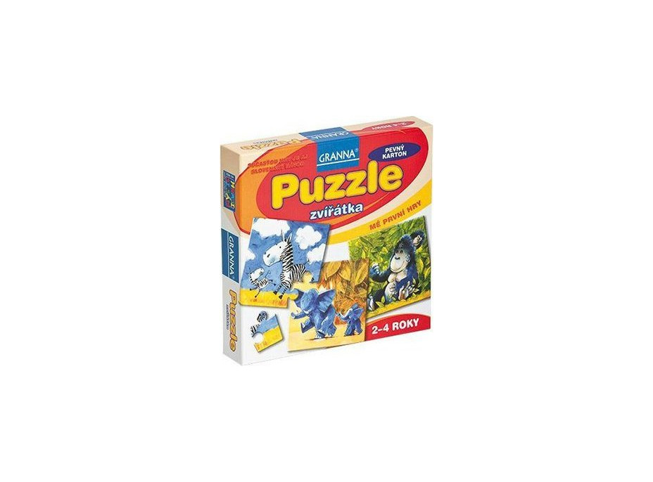 Granna Puzzle zvieratá