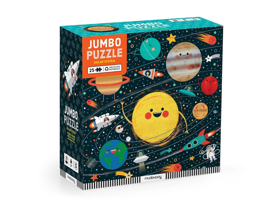 Mudpuppy Jumbo puzzle Slnečná sústava 25 dielikov