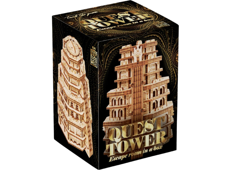 EscapeWelt Drevený hlavolam Quest Tower