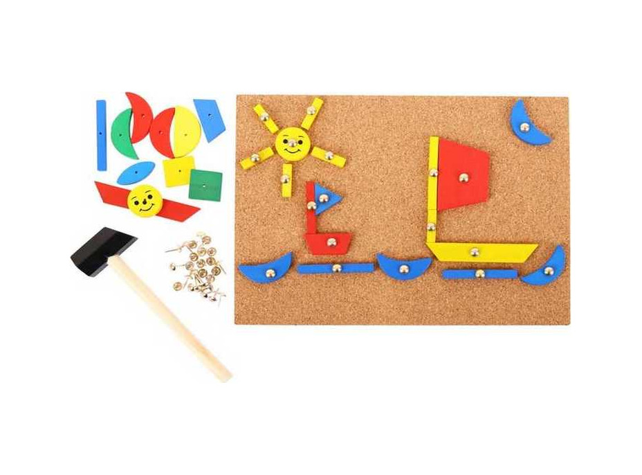 Bigjigs Toys Kreatívna zatĺkacia hra