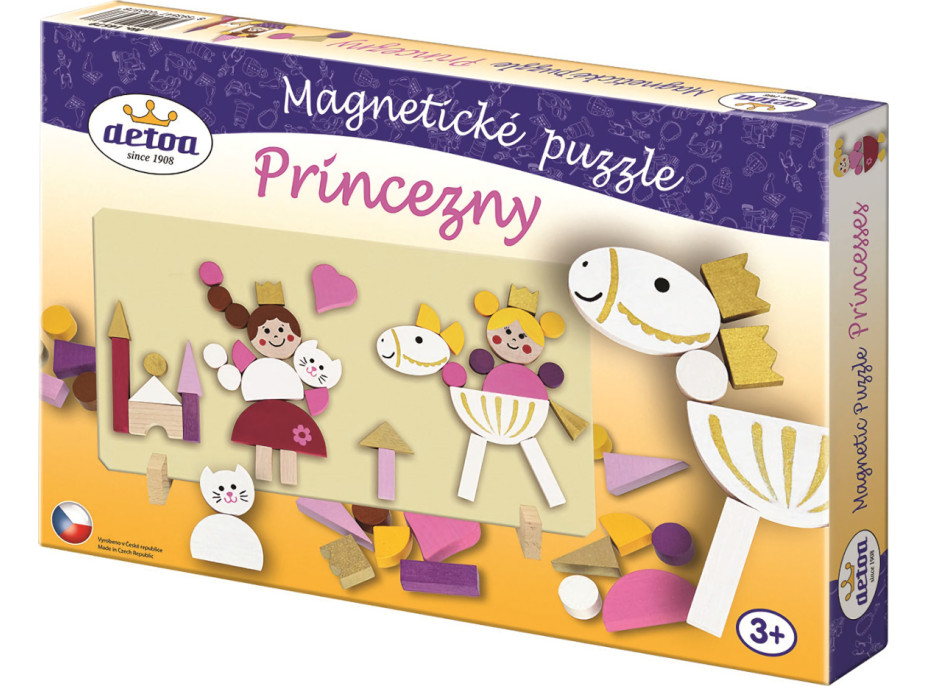 Detoa Magnetické puzzle princeznej