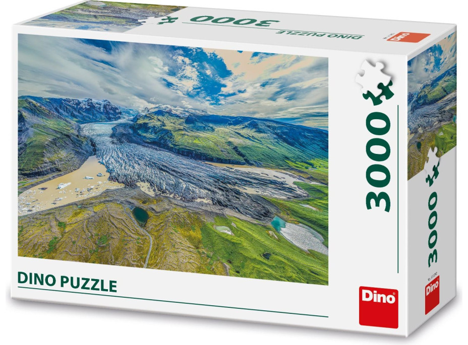 DINO Puzzle Islandský ľadovec 3000 dielikov