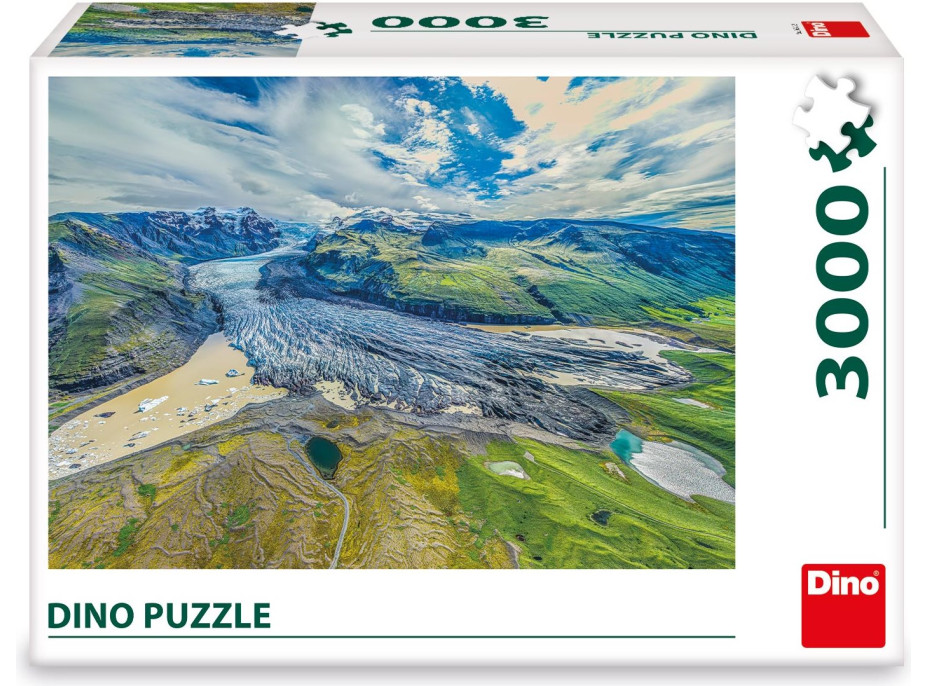 DINO Puzzle Islandský ľadovec 3000 dielikov