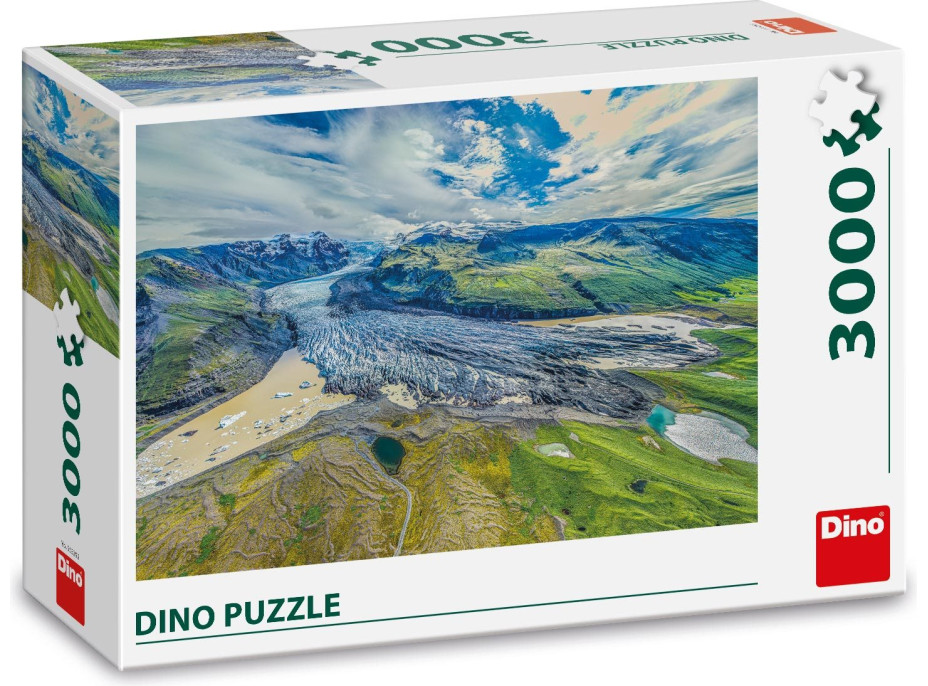 DINO Puzzle Islandský ľadovec 3000 dielikov