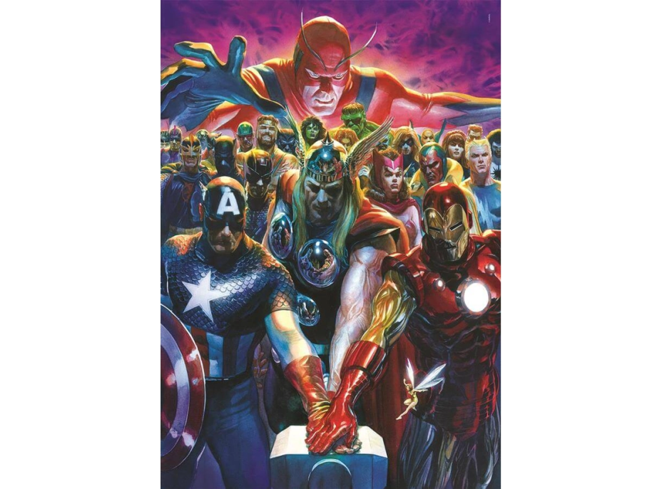 CLEMENTONI Puzzle Marvel: Avengers 1000 dielikov