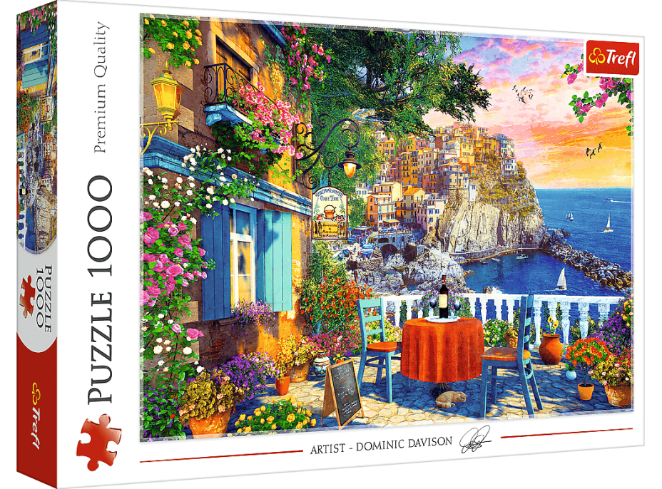 TREFL Puzzle Pohľad na Cinque Terre 1000 dielikov