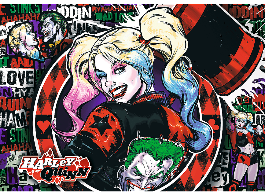 TREFL Puzzle Premium Plus Batman: Harley Quinn 1000 dielikov