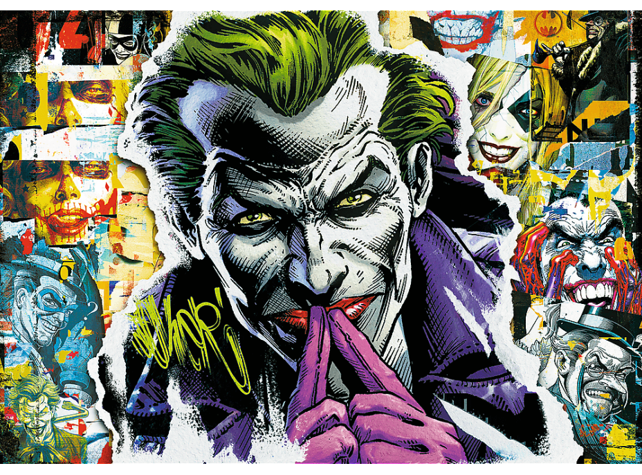 TREFL Puzzle Premium Plus Batman: Joker 1000 dielikov