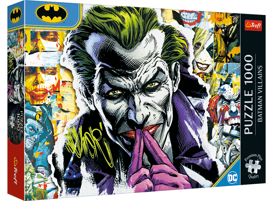 TREFL Puzzle Premium Plus Batman: Joker 1000 dielikov