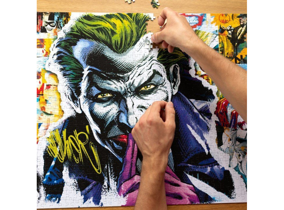 TREFL Puzzle Premium Plus Batman: Joker 1000 dielikov