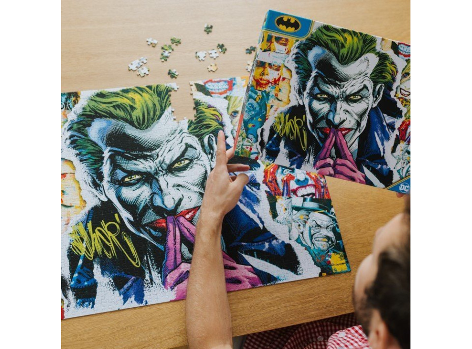 TREFL Puzzle Premium Plus Batman: Joker 1000 dielikov