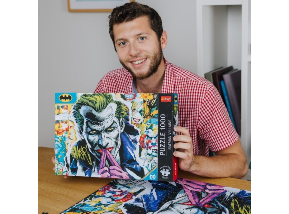 TREFL Puzzle Premium Plus Batman: Joker 1000 dielikov