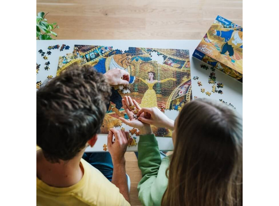 TREFL Puzzle Premium Plus Iconic Moments: Kráska a zviera 1000 dielikov