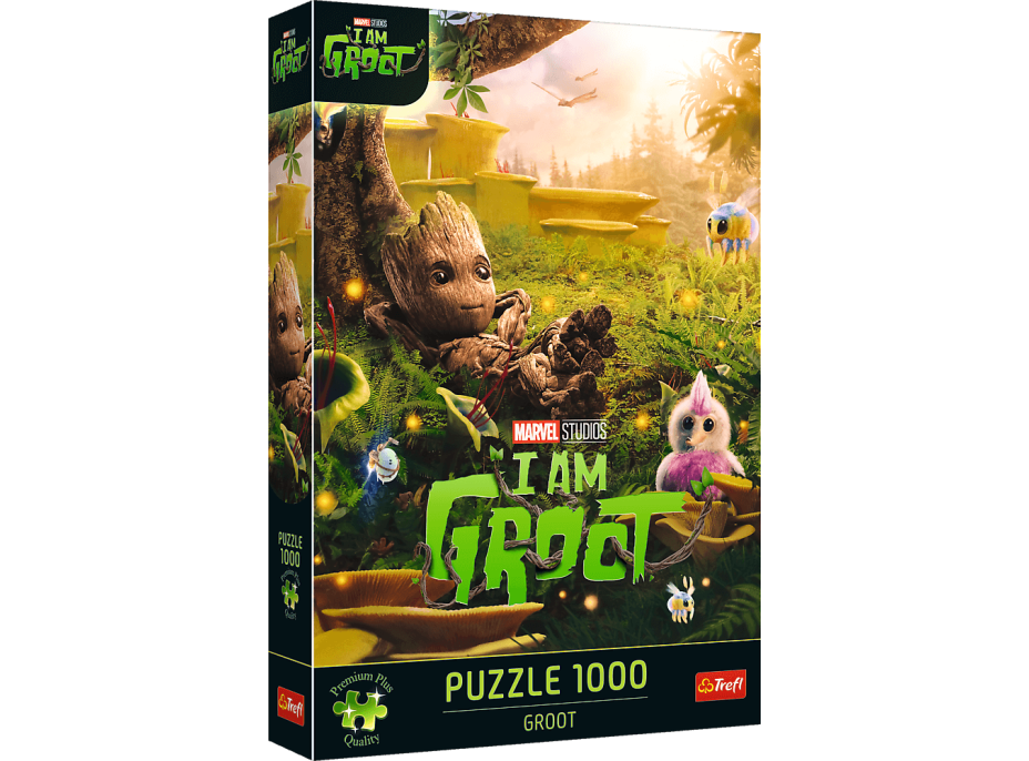 TREFL Puzzle Premium Plus Marvel: Ja som Groot 1000 dielikov