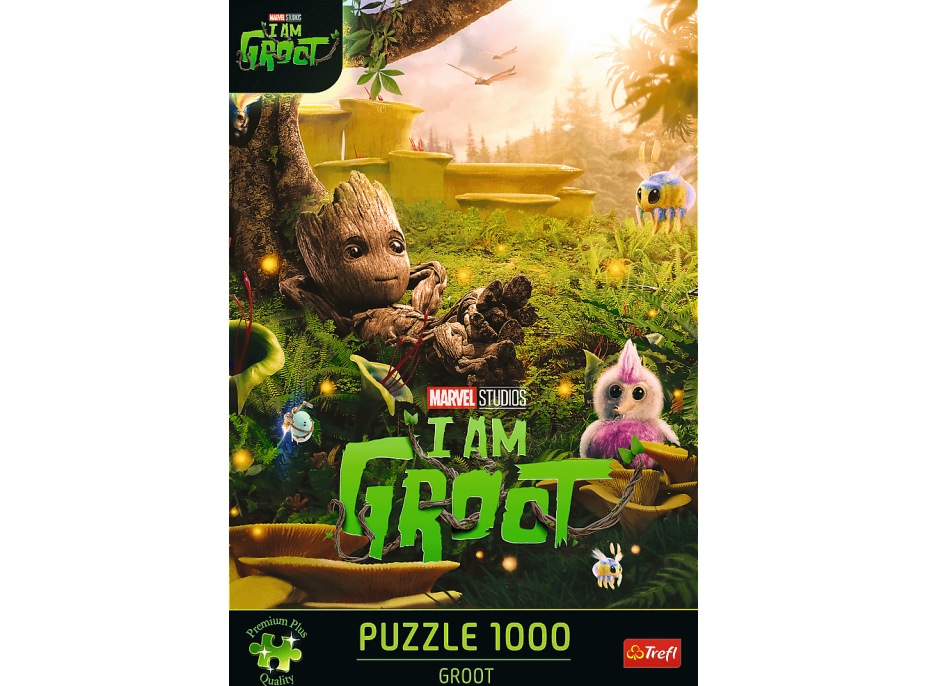 TREFL Puzzle Premium Plus Marvel: Ja som Groot 1000 dielikov