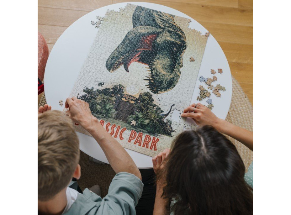 TREFL Puzzle Premium Plus Jurassic Park: Filmový plagát 1000 dielikov