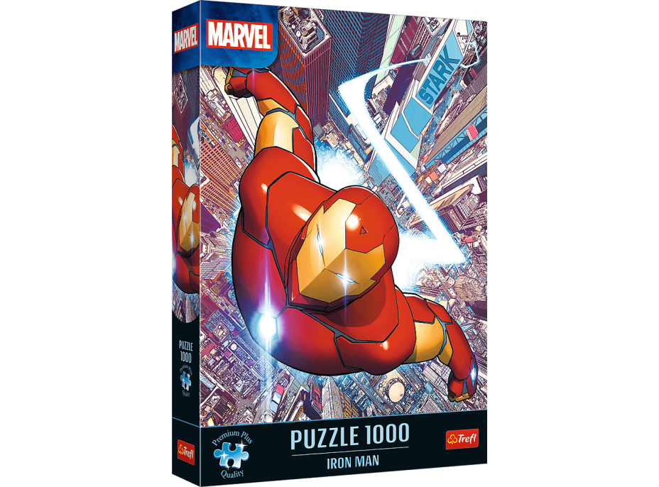 TREFL Puzzle Premium Plus Marvel: Iron Man 1000 dielikov