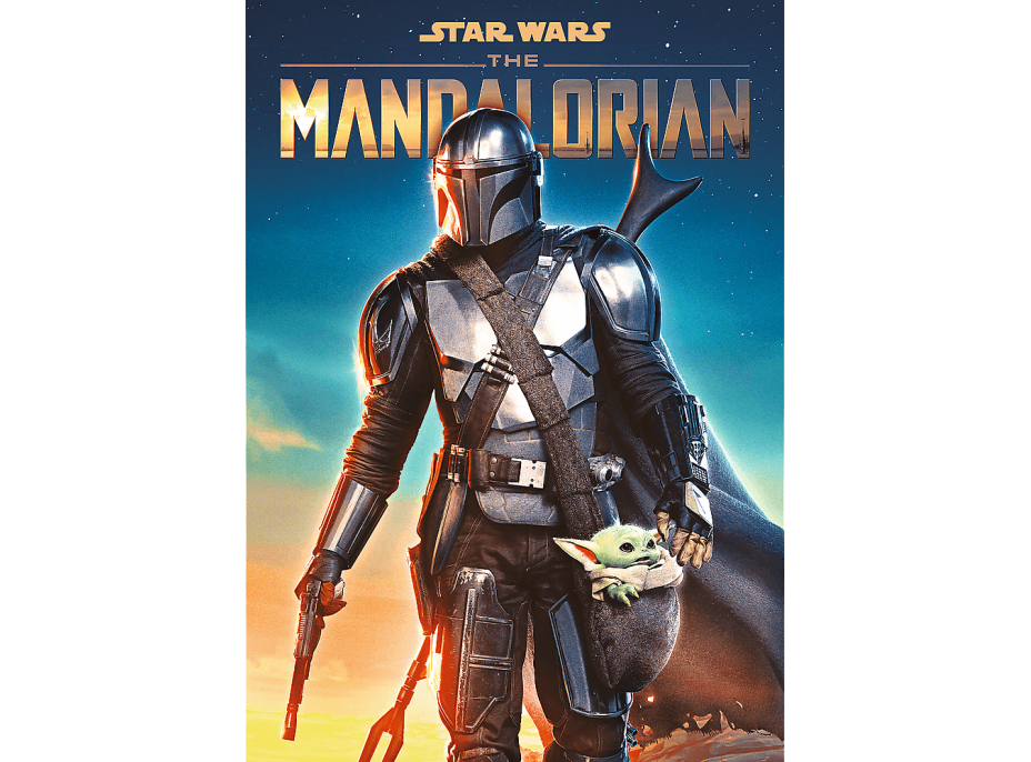 TREFL Puzzle Premium Plus Star Wars: Mandalorian 1000 dielikov