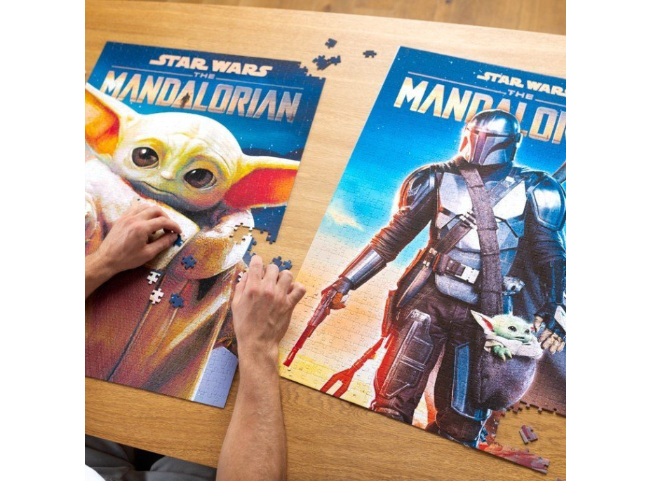 TREFL Puzzle Premium Plus Star Wars: Mandalorian 1000 dielikov