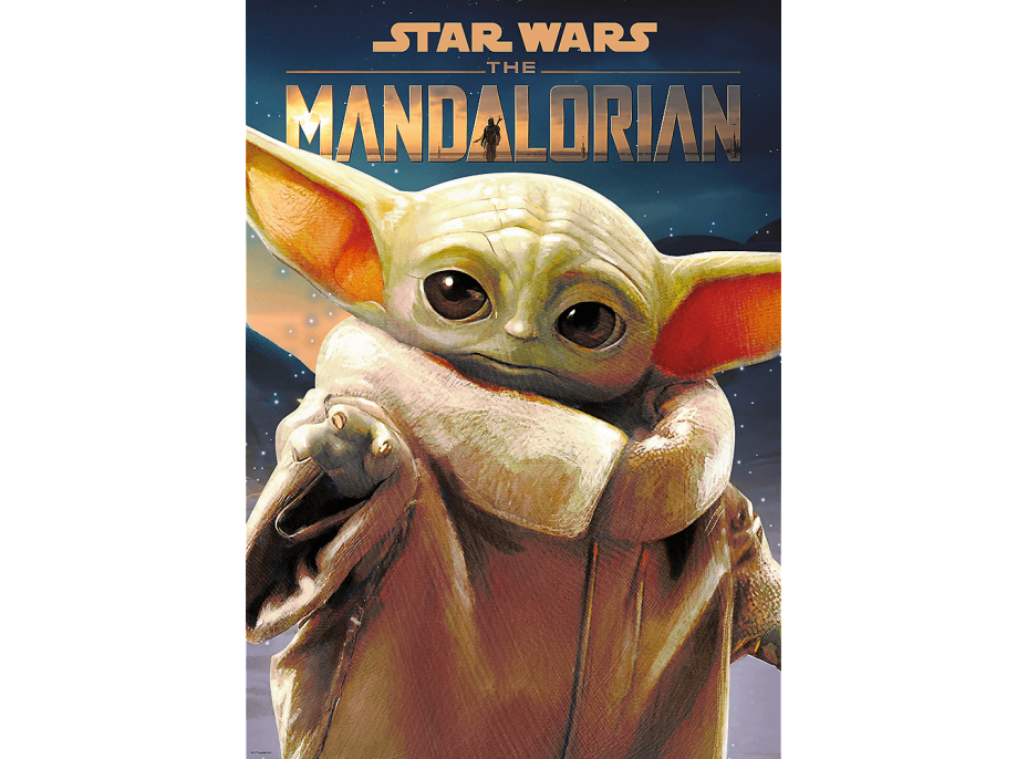 TREFL Puzzle Premium Plus Star Wars: Mandalorian - Grogu 1000 dielikov