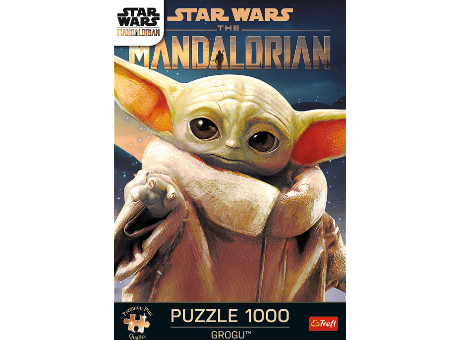 TREFL Puzzle Premium Plus Star Wars: Mandalorian - Grogu 1000 dielikov