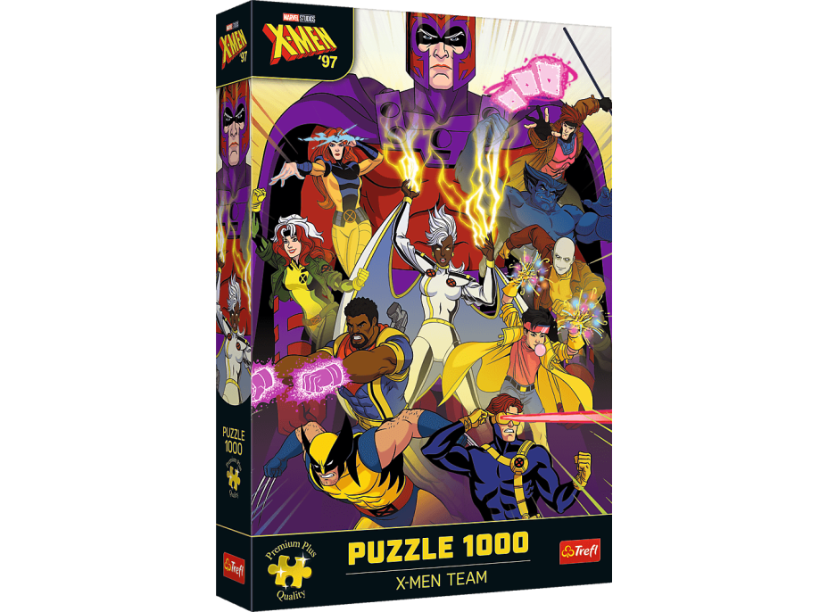 TREFL Puzzle Premium Plus X-men: Tím 1000 dielikov