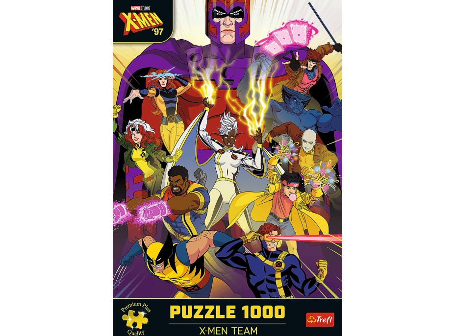 TREFL Puzzle Premium Plus X-men: Tím 1000 dielikov