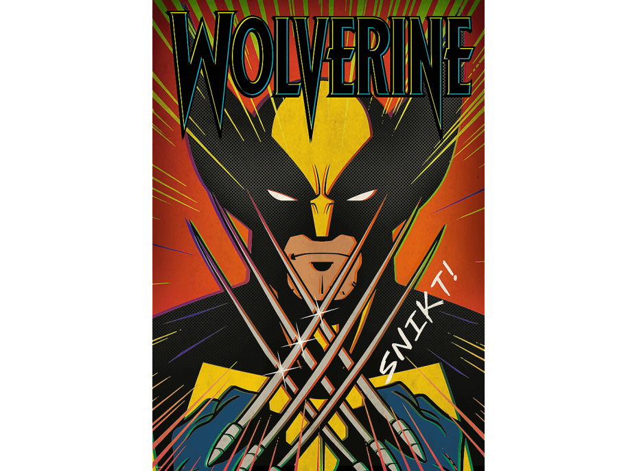 TREFL Puzzle Premium Plus X-Men: Wolverine 1000 dielikov