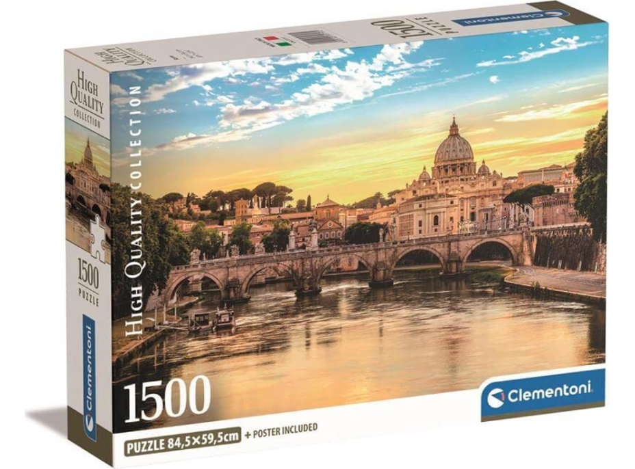 CLEMENTONI Puzzle Rím 1500 dielikov