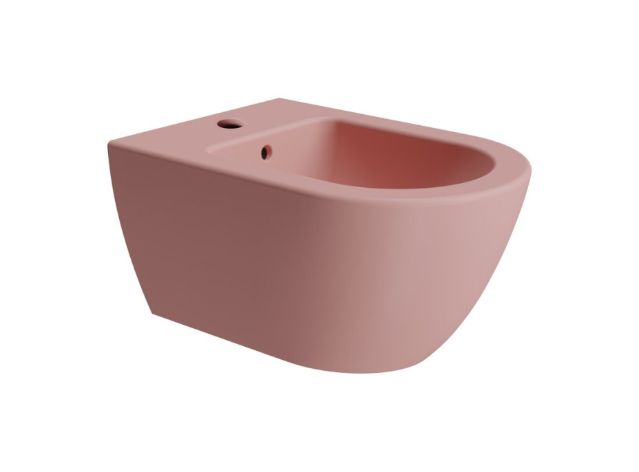 GSI PURA bidet závesný, 36x55cm, blush mat 8865124