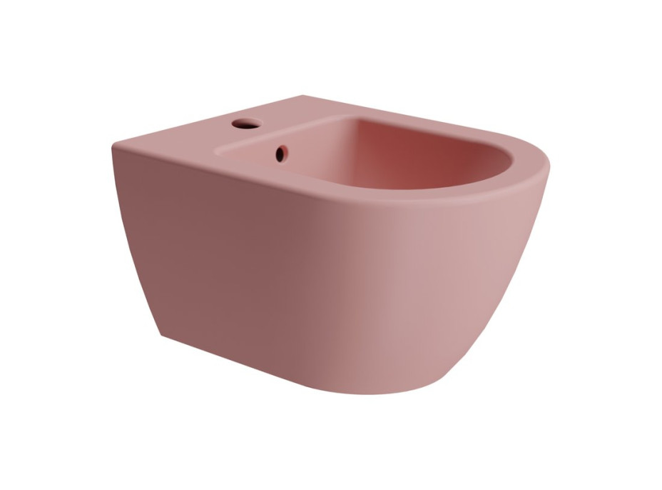 GSI PURA bidet závesný 36x50cm, blush mat 8864124