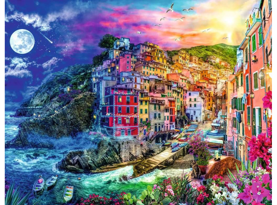 RAVENSBURGER Puzzle Farebné Cinque Terre 2000 dielikov