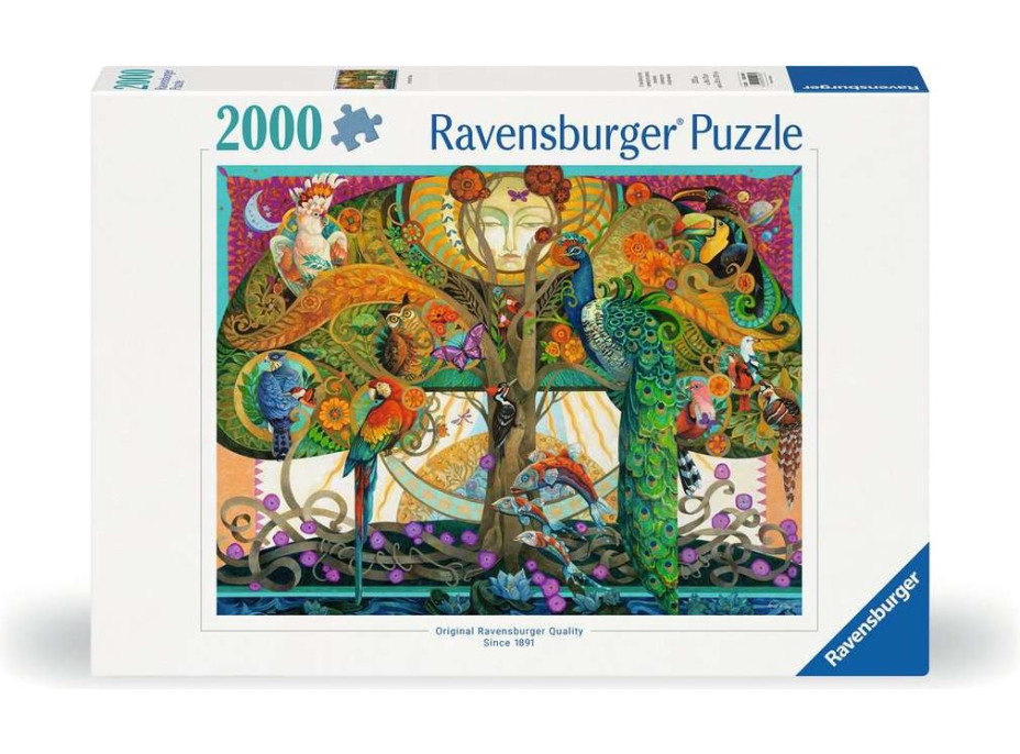 RAVENSBURGER Puzzle Piaty deň Stvorenia sveta 2000 dielikov