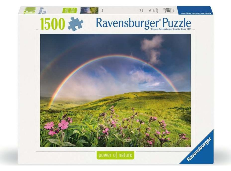 RAVENSBURGER Puzzle Úchvatná dúha 1500 dielikov