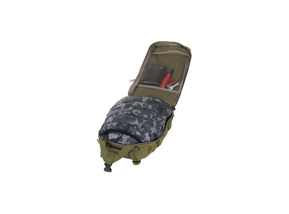 Turistický military batoh 26 litrov - zelený