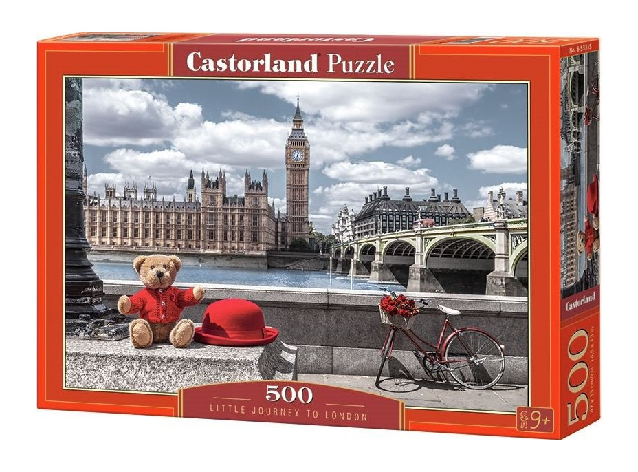 CASTORLAND Puzzle Malý cestovateľ v Londýne 500 dielikov