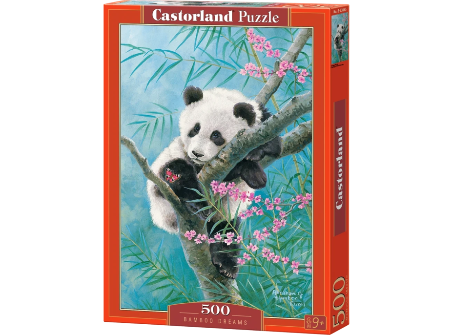 CASTORLAND Puzzle Bambusové snívanie 500 dielikov