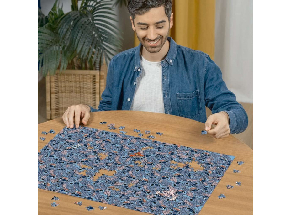 RAVENSBURGER Puzzle Challenge: Disney, Stitch 1000 dielikov