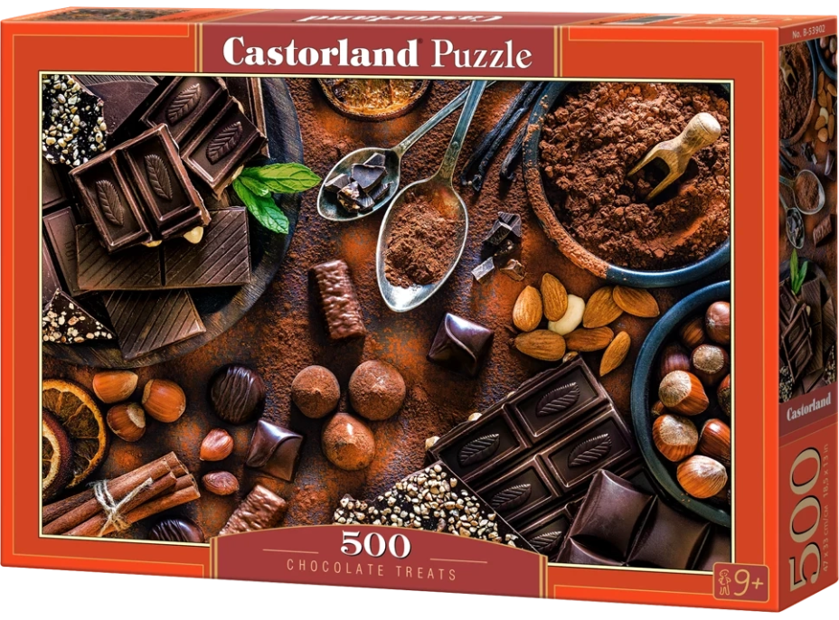 CASTORLAND Puzzle Čokoládové dobroty 500 dielikov