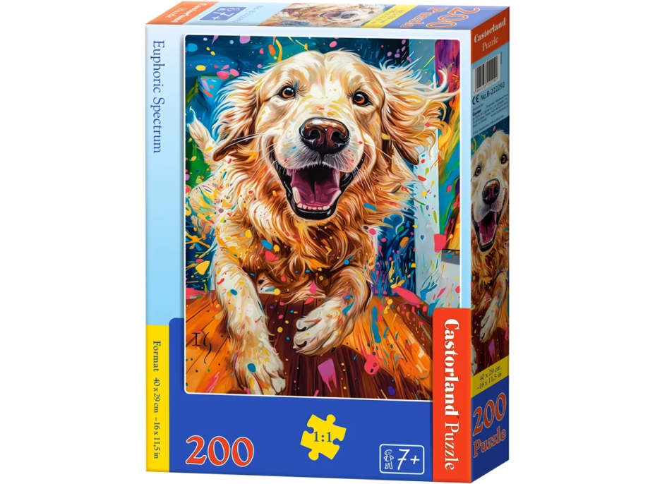 CASTORLAND Puzzle Euforické spektrum 200 dielikov