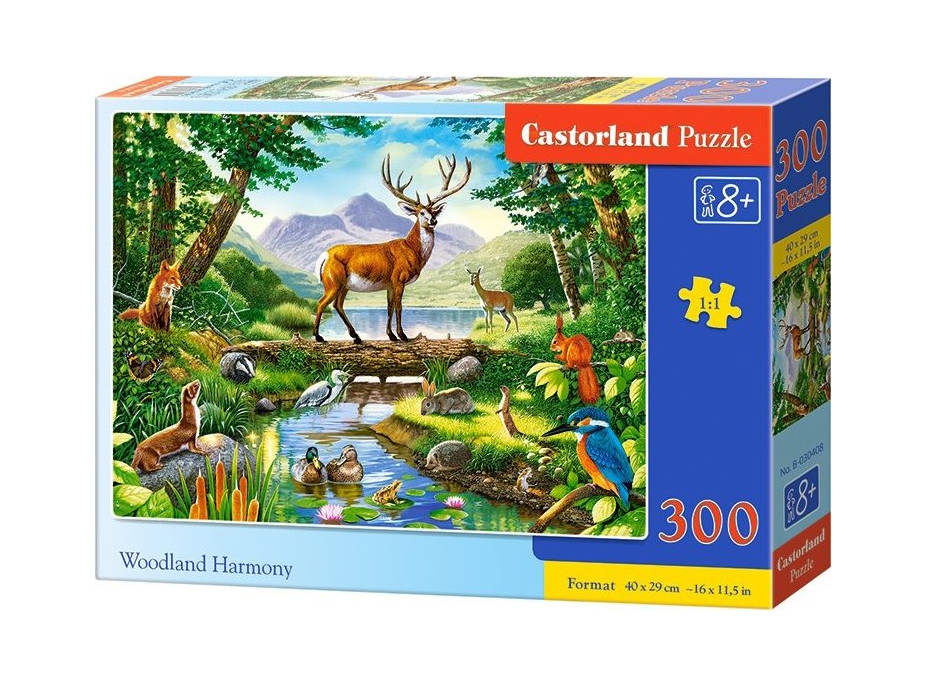 CASTORLAND Puzzle Harmónia lesa 300 dielikov