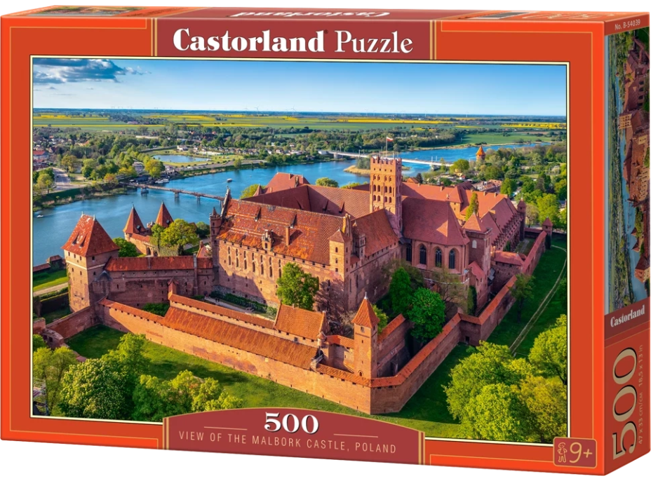 CASTORLAND Puzzle Hrad Malbork, Poľsko 500 dielikov