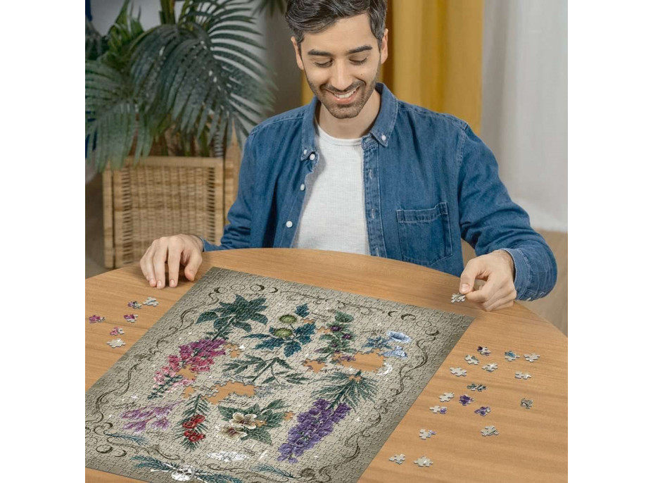 RAVENSBURGER Puzzle Jedovaté rastliny 1000 dielikov