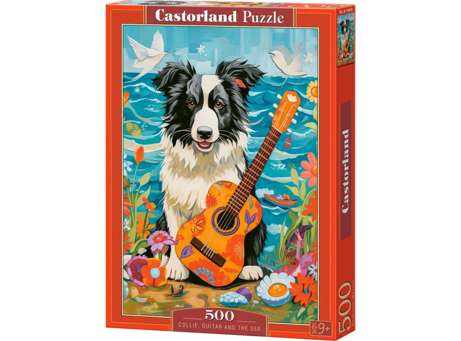 CASTORLAND Puzzle Kólia, gitara a more 500 dielikov